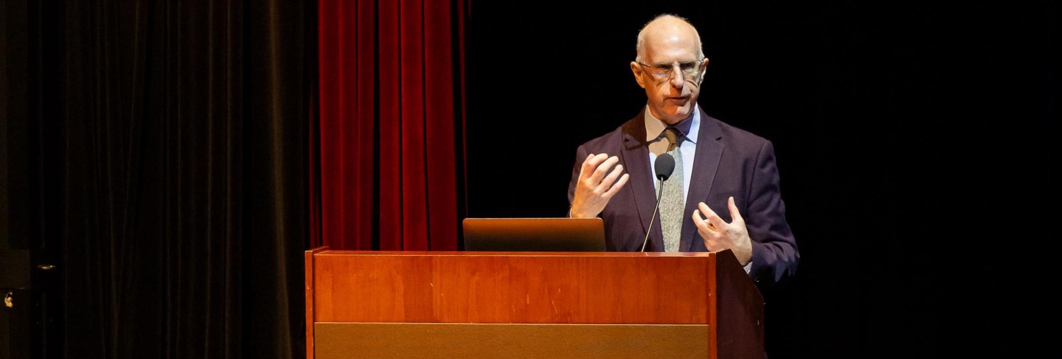 Raymond Knapp speaking