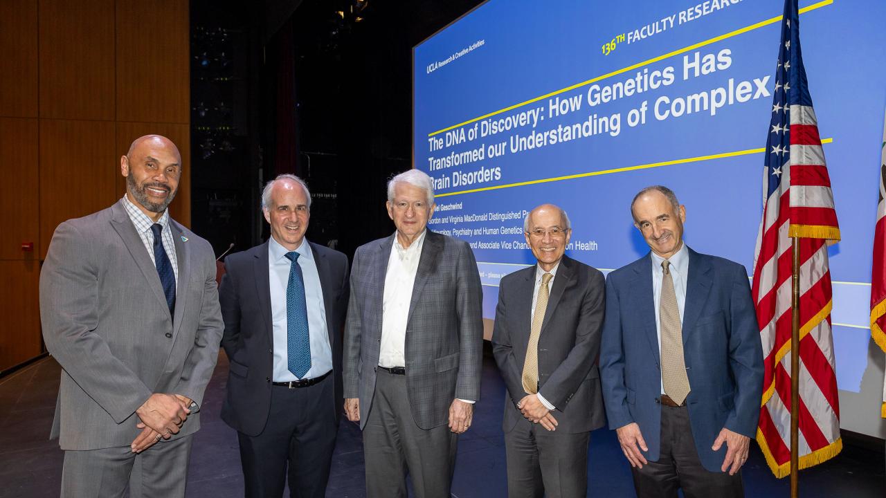 Daniel Geschwind and UCLA leadership